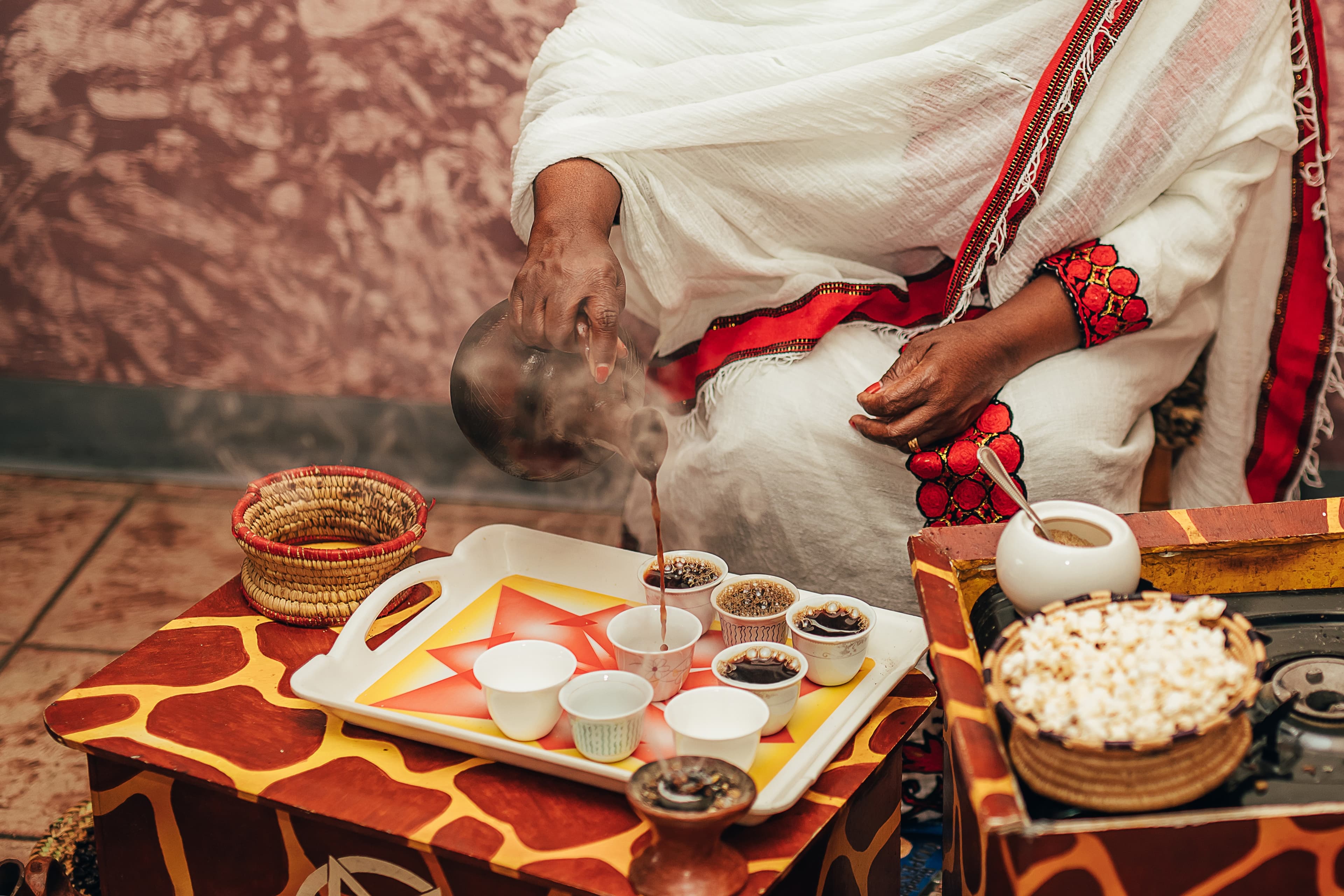 How to Set Up an Ethiopian Coffee Ceremony for Your Wedding or Celebration